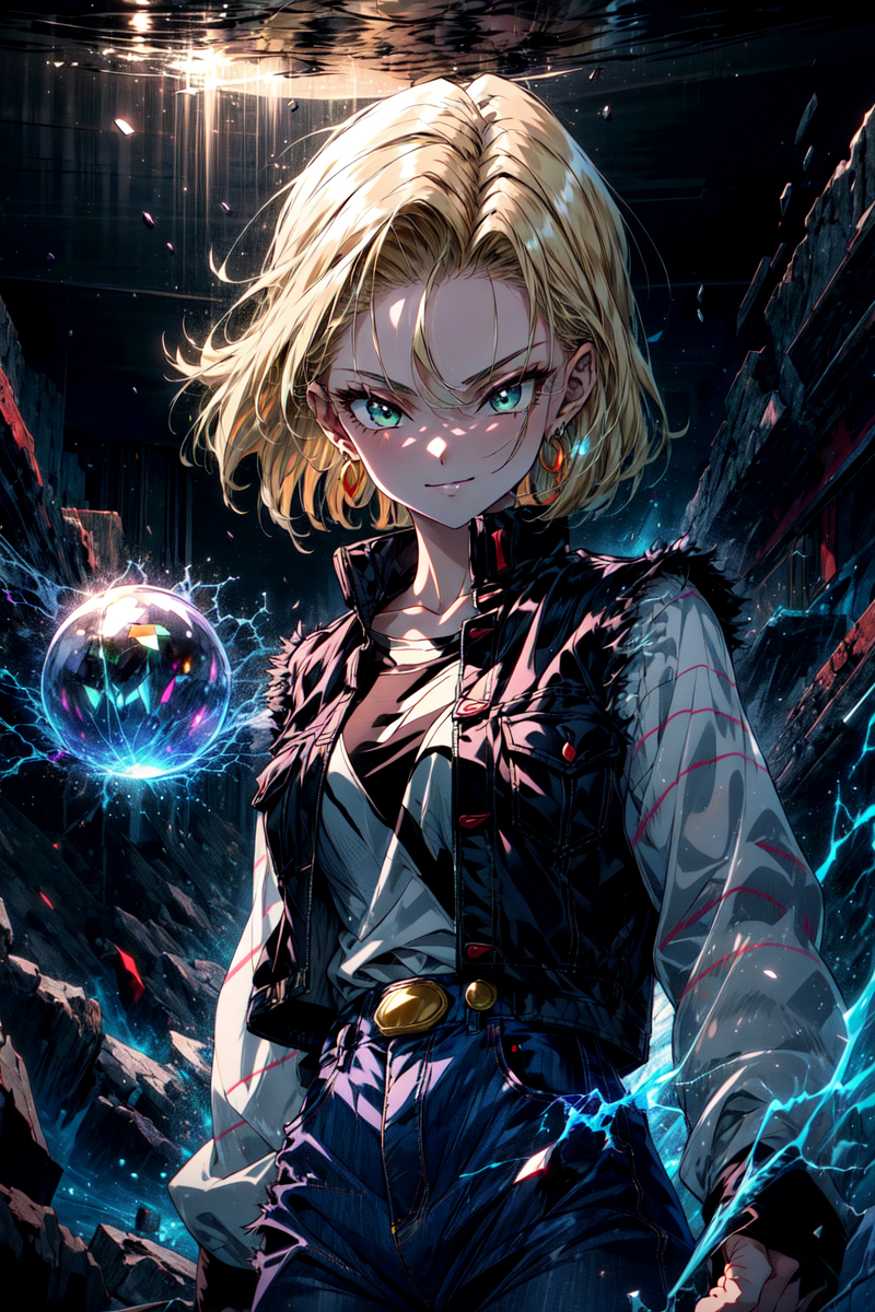 Android 18 xinh đẹp