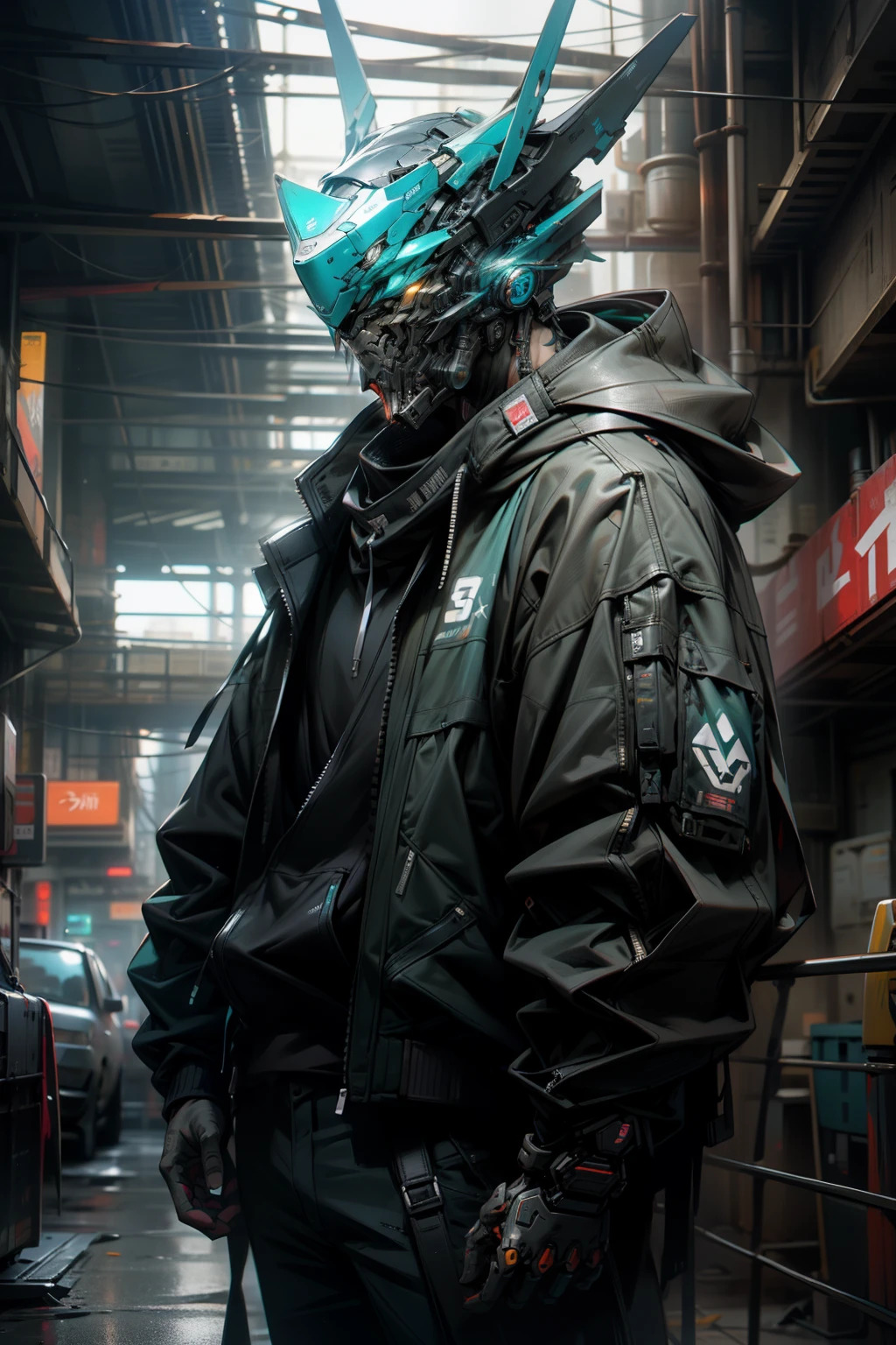 Album Cyberpunk Man Wallpapers 4K siêu đẹp 10