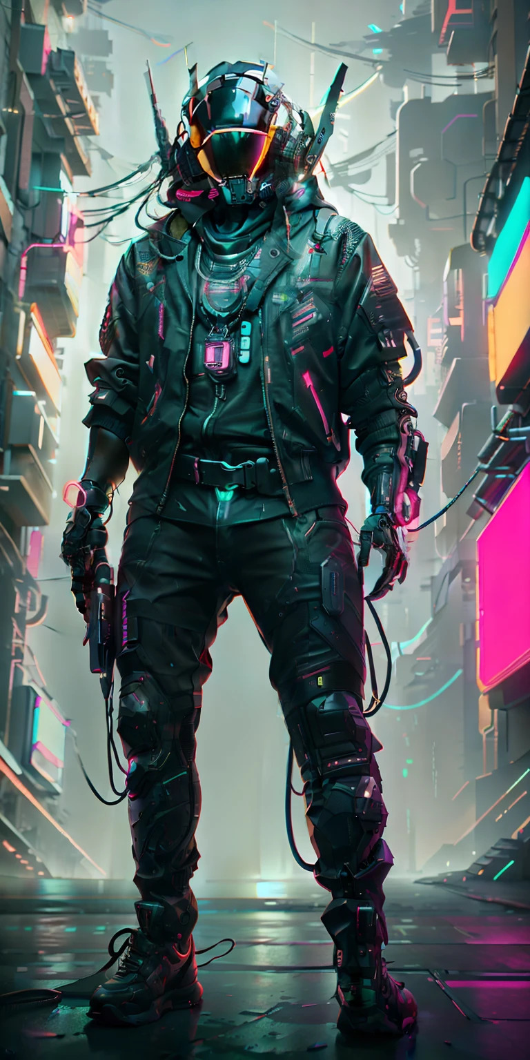 Album Cyberpunk Man Wallpapers 4K siêu đẹp 13