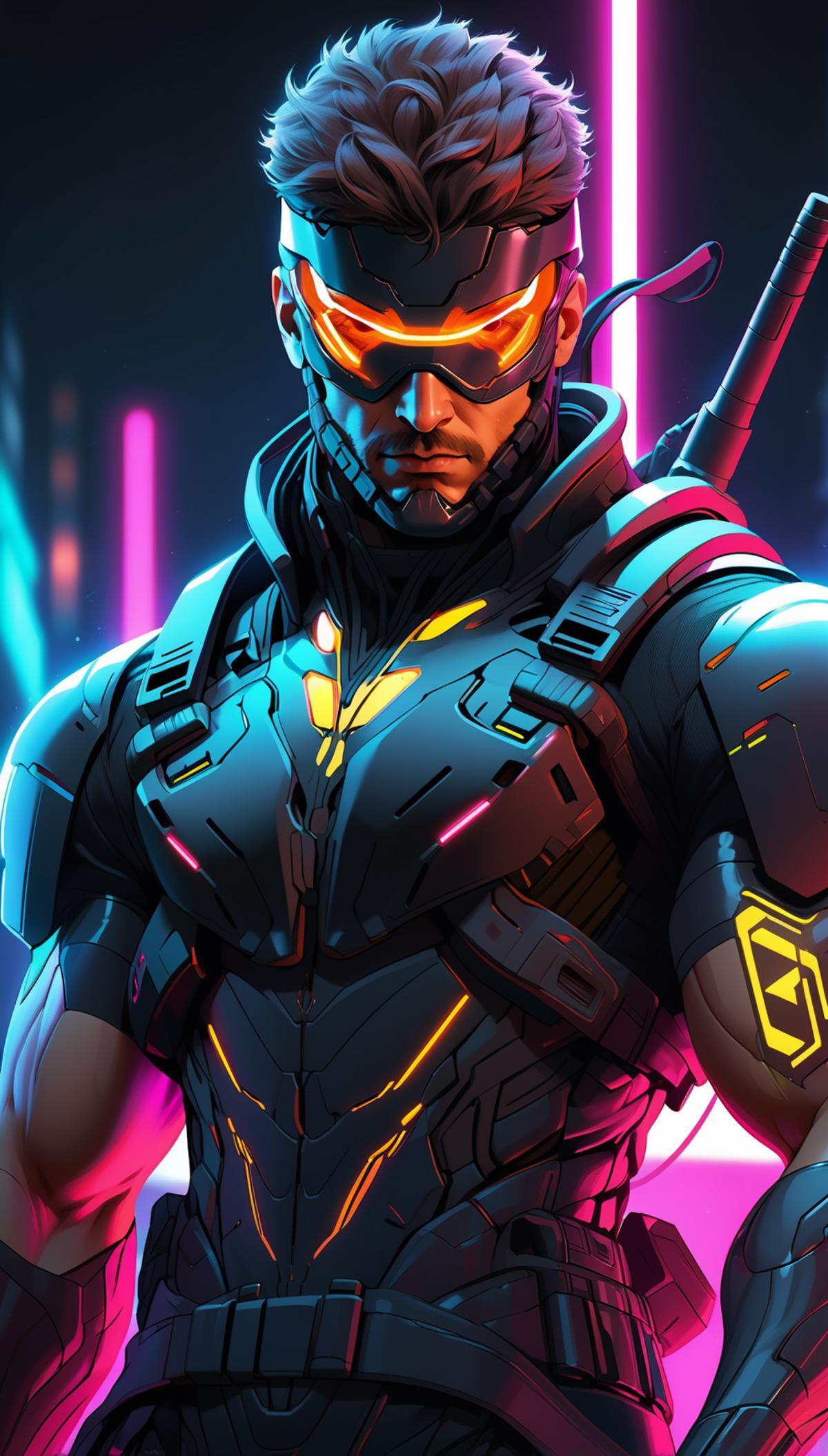 Album Cyberpunk Man Wallpapers 4K siêu đẹp 15