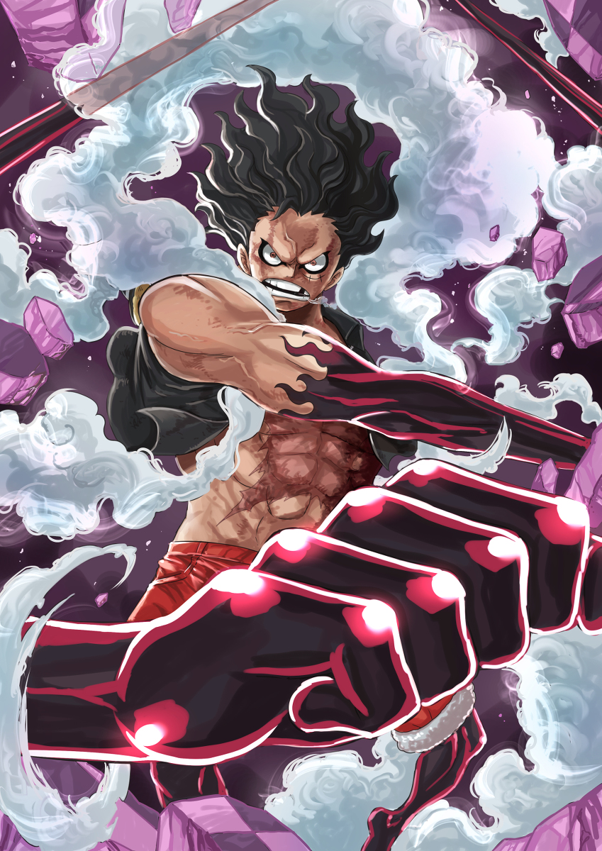 Luffy Gear 4 hình nền 4K 10