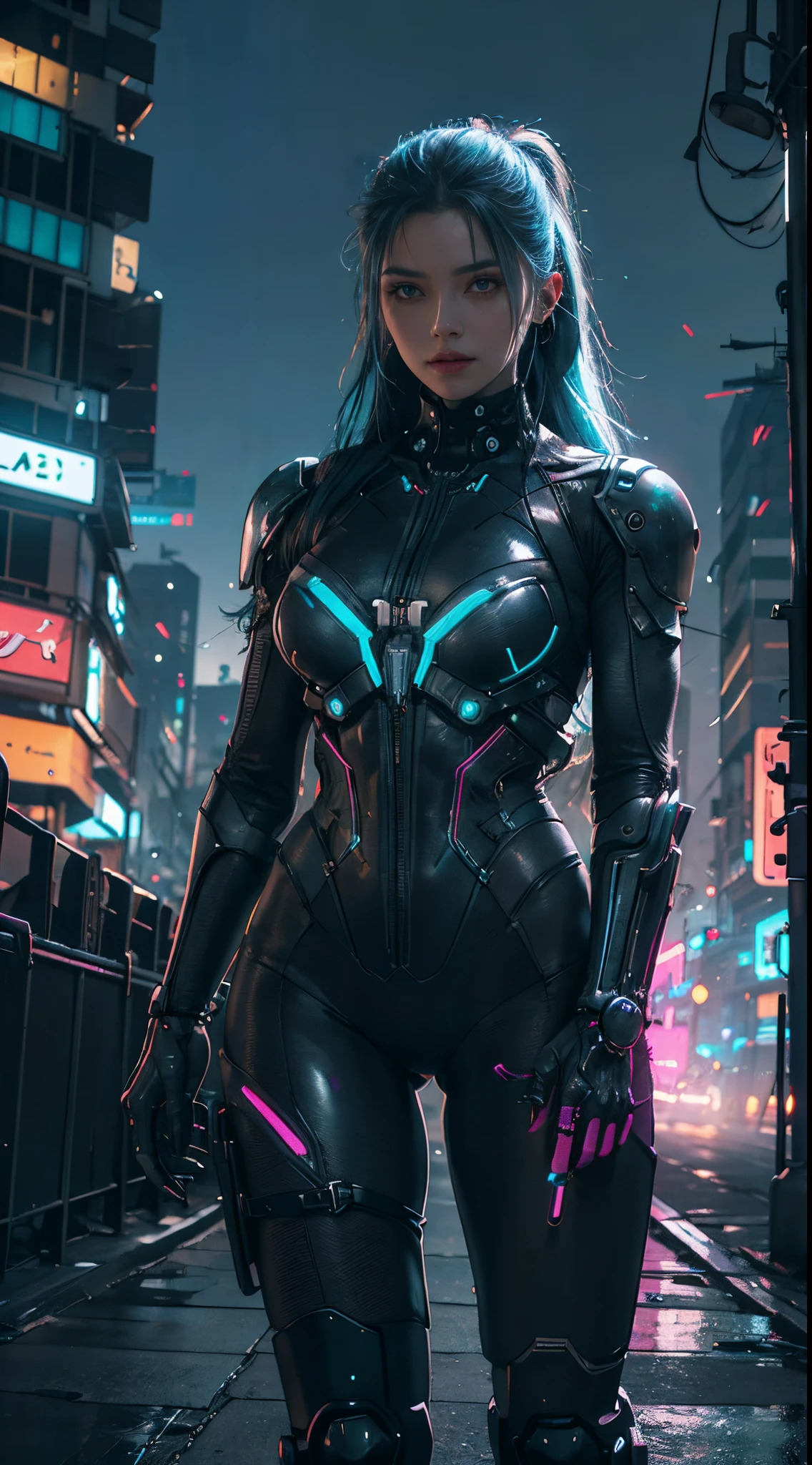 Hình nền Cyberpunk Girl Wallpapers miễn phí 6