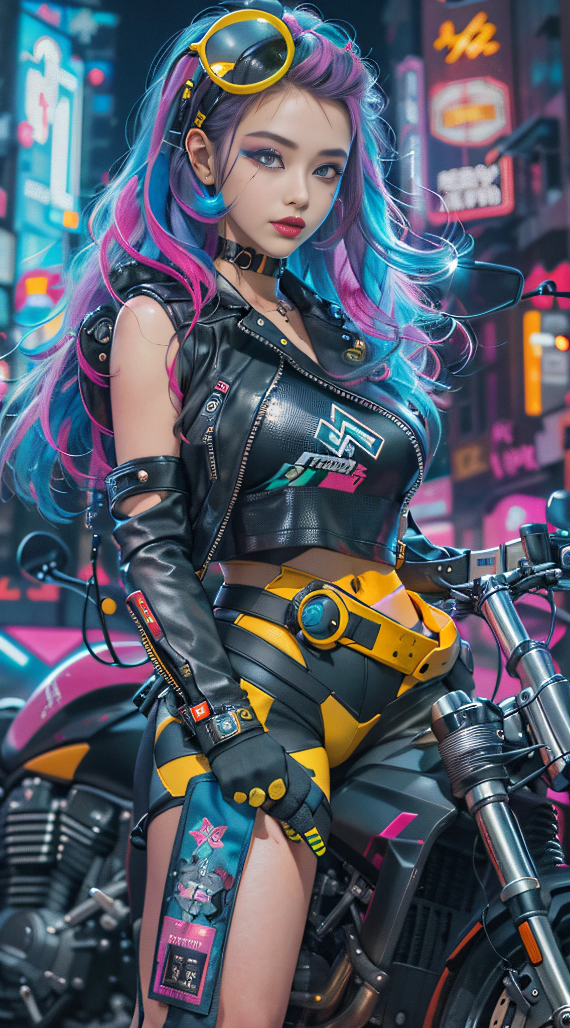 Hình nền Cyberpunk Girl Wallpapers miễn phí 13