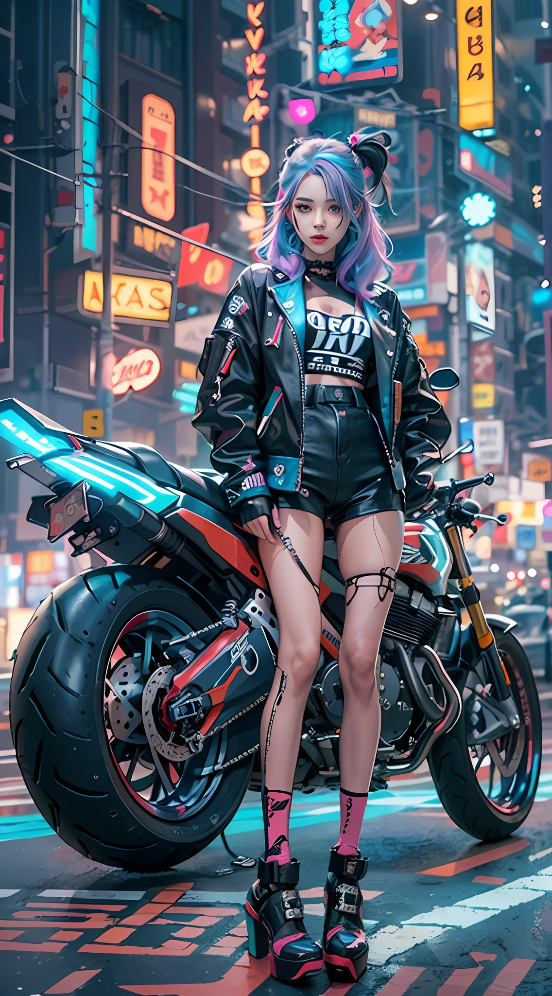 Hình nền Cyberpunk Girl Wallpapers miễn phí 5