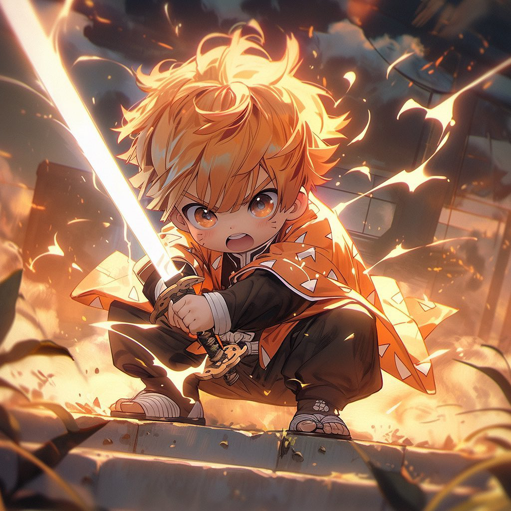 Các nhân vật trong Demon Slayer Chibi