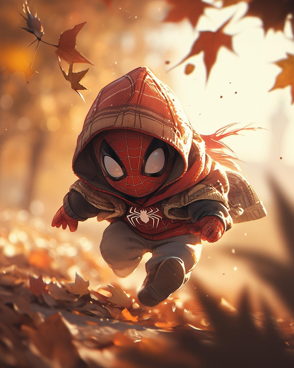 Spider Man Chibi