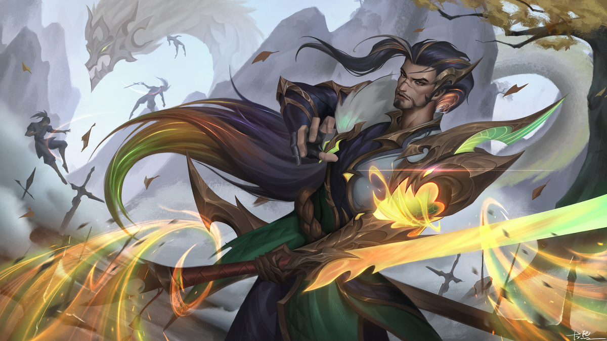 Hình nền Yasuo fanArt 7