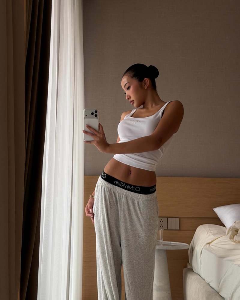 Lê Thị Khánh Huyền TikToker body cân đối