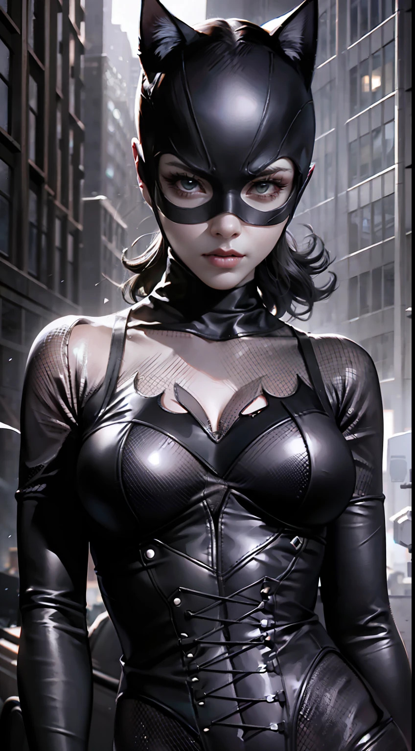 Tổng hợp ảnh Catwoman anime đẹp quyến rũ 14