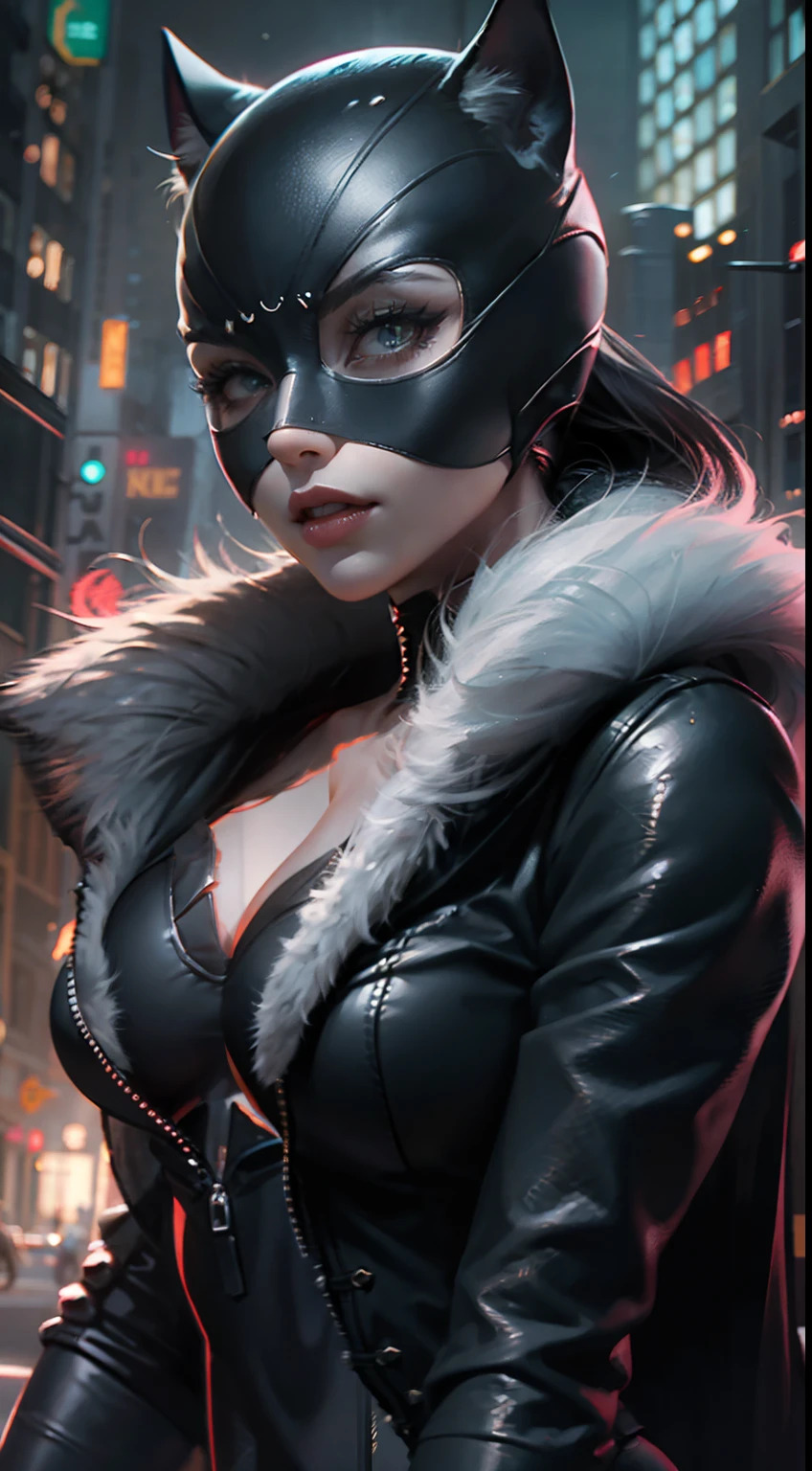 Tổng hợp ảnh Catwoman anime đẹp quyến rũ 2