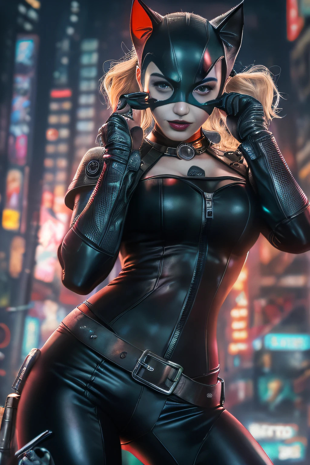 Tổng hợp ảnh Catwoman anime đẹp quyến rũ 16