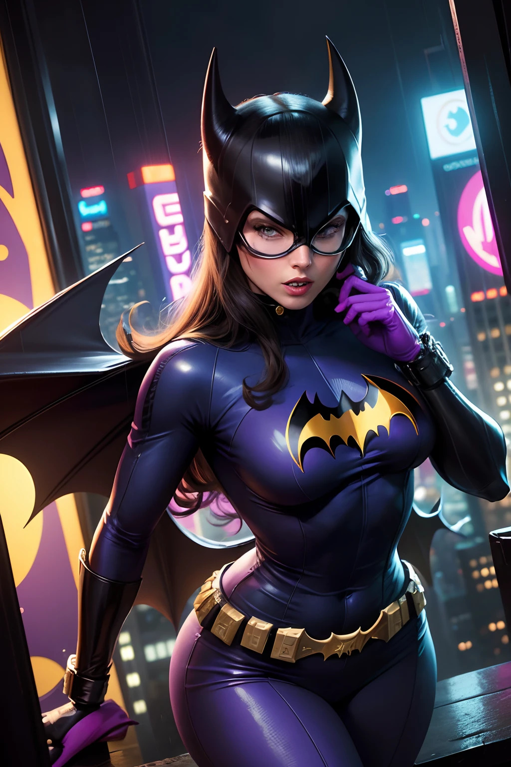 Ảnh Catwoman x Batman đẹp làm hình nền 2