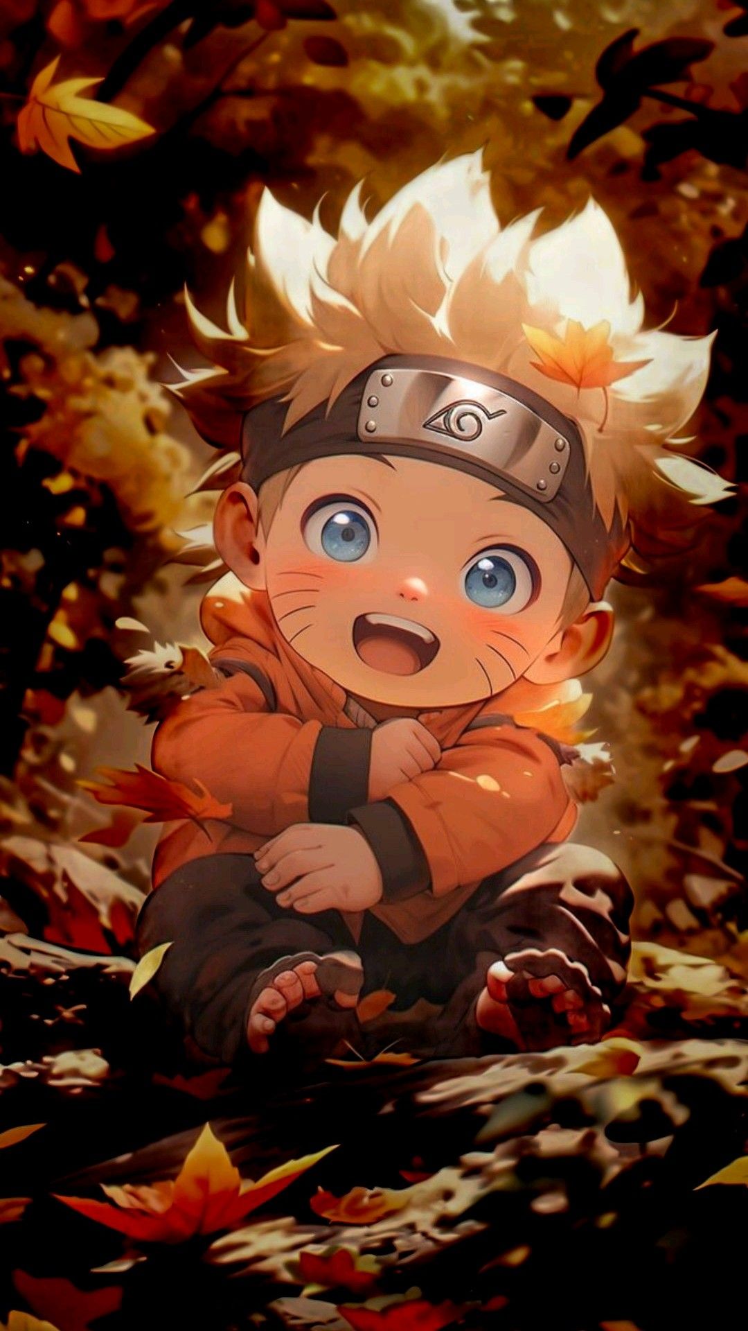 Hình nền Naruto Chibi 3D dễ thương 10