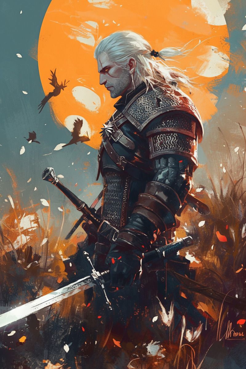 Tổng hợp hình nền The Witcher 4K đẹp nhất 5