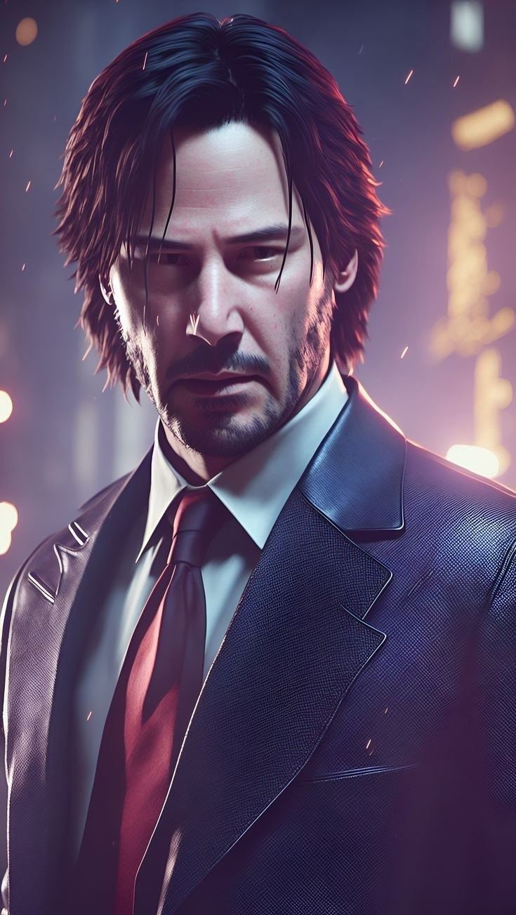 Hình nền John Wick vẽ anime làm avatar đẹp nhất 10