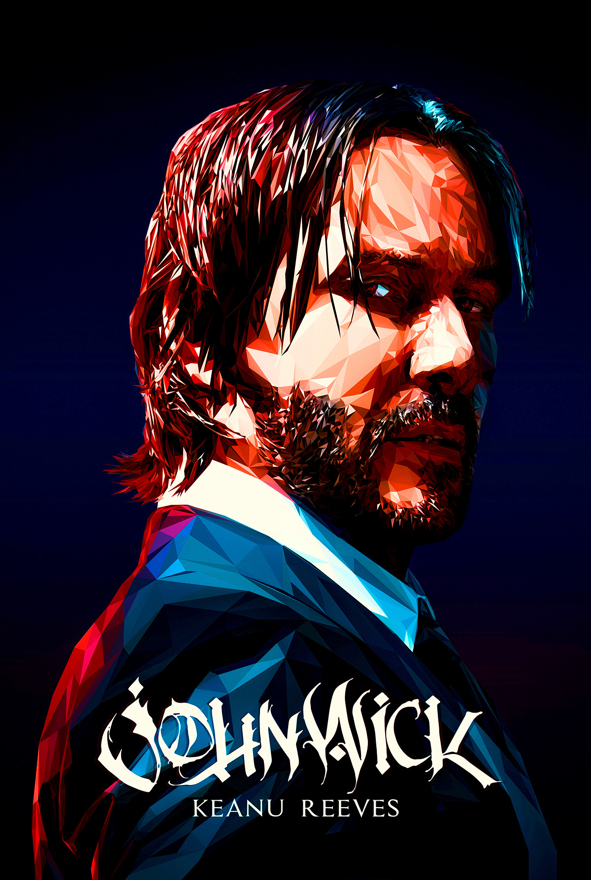 Hình nền John Wick vẽ anime làm avatar đẹp nhất 15