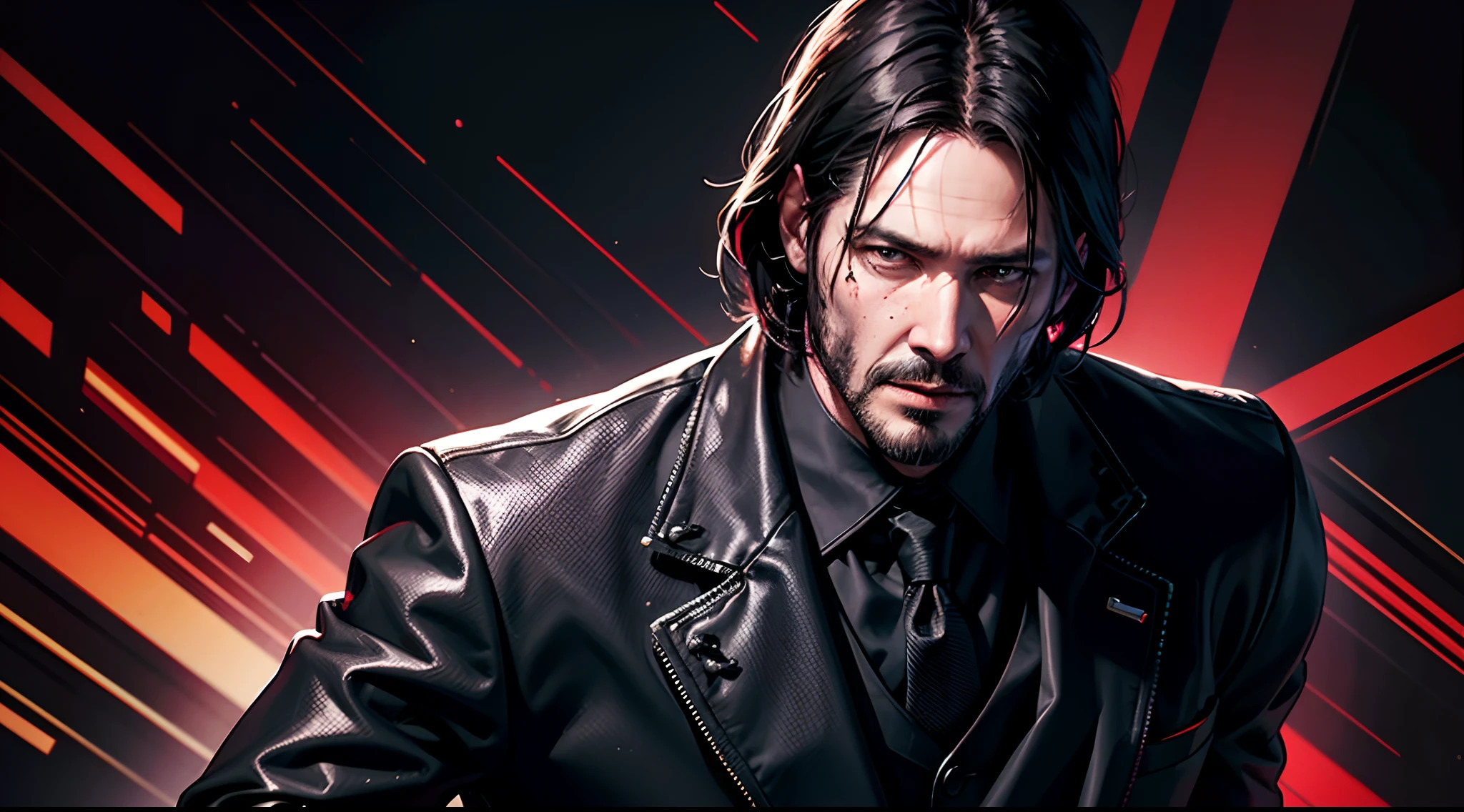 Hình nền John Wick vẽ anime làm avatar đẹp nhất 2