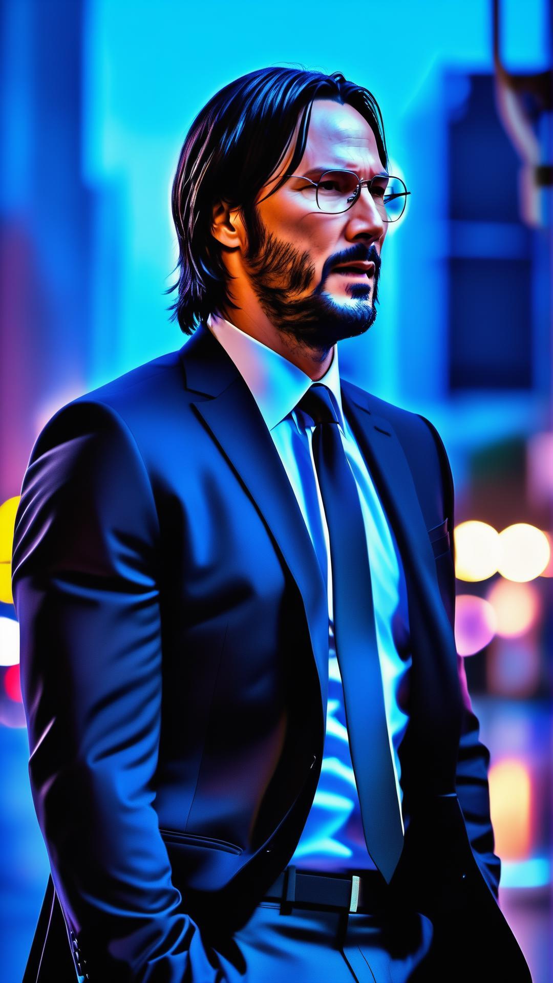 Hình nền John Wick vẽ anime làm avatar đẹp nhất 9