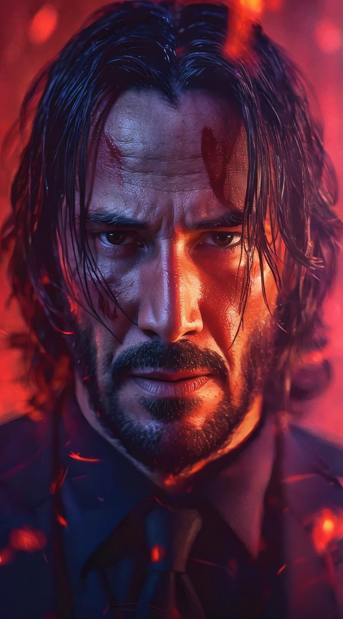 Hình nền John Wick vẽ anime làm avatar đẹp nhất