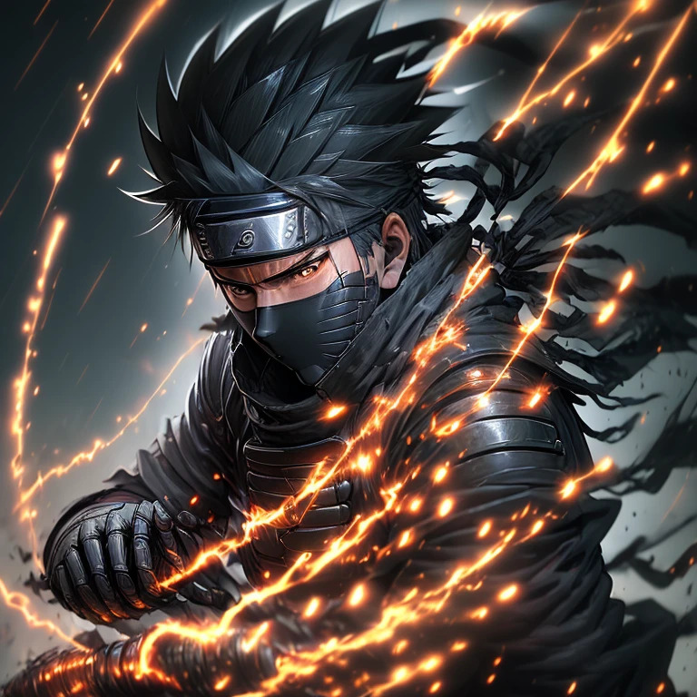 Hình nền Kakashi Hatake AI cực đẹp, Kakashi Wallpaper 4K 21