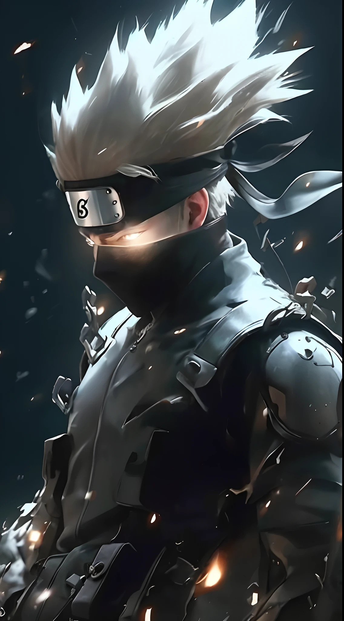 Hình nền Kakashi Hatake AI cực đẹp, Kakashi Wallpaper 4K 13