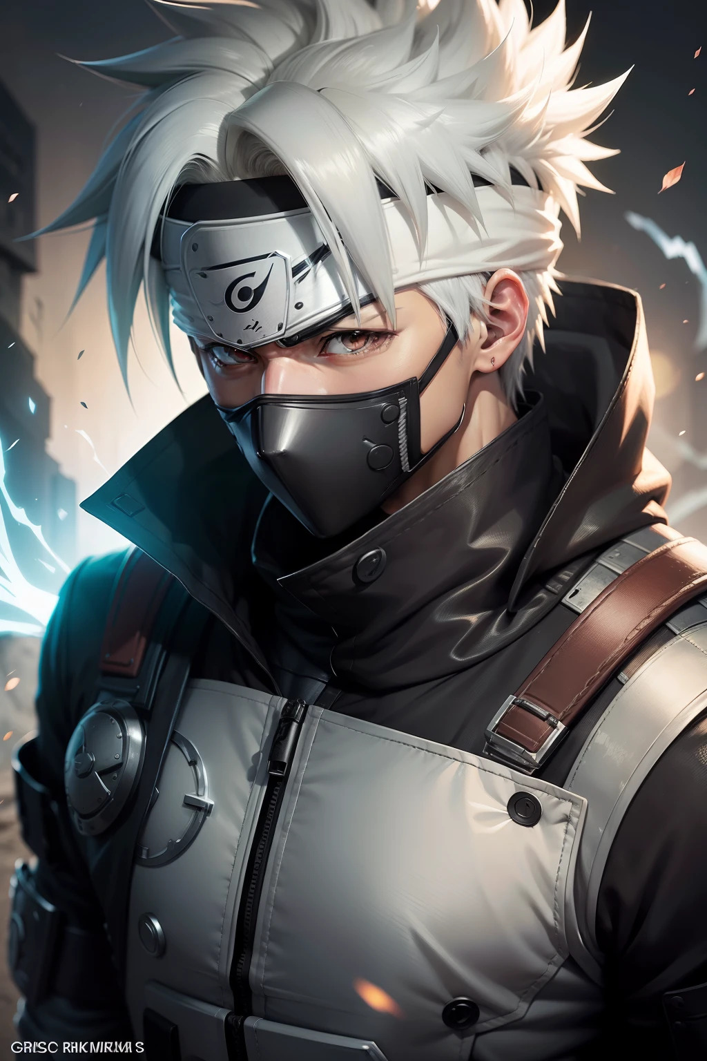 Hình nền Kakashi Hatake AI cực đẹp, Kakashi Wallpaper 4K 24