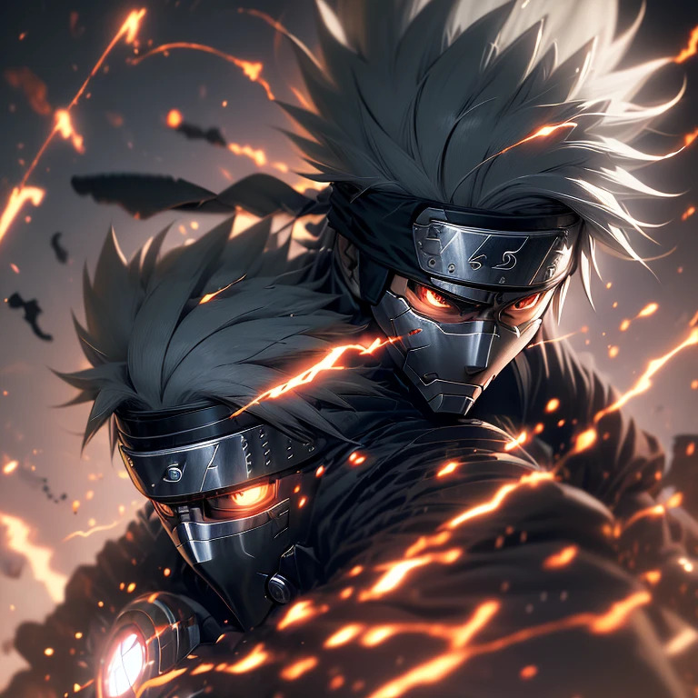 Hình nền Kakashi Hatake AI cực đẹp, Kakashi Wallpaper 4K 10