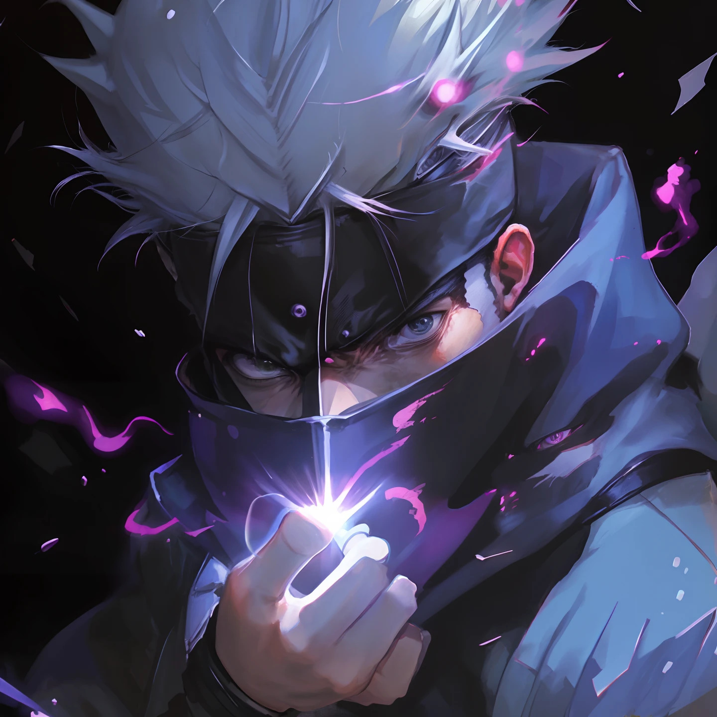 Hình nền Kakashi Hatake AI cực đẹp, Kakashi Wallpaper 4K 9