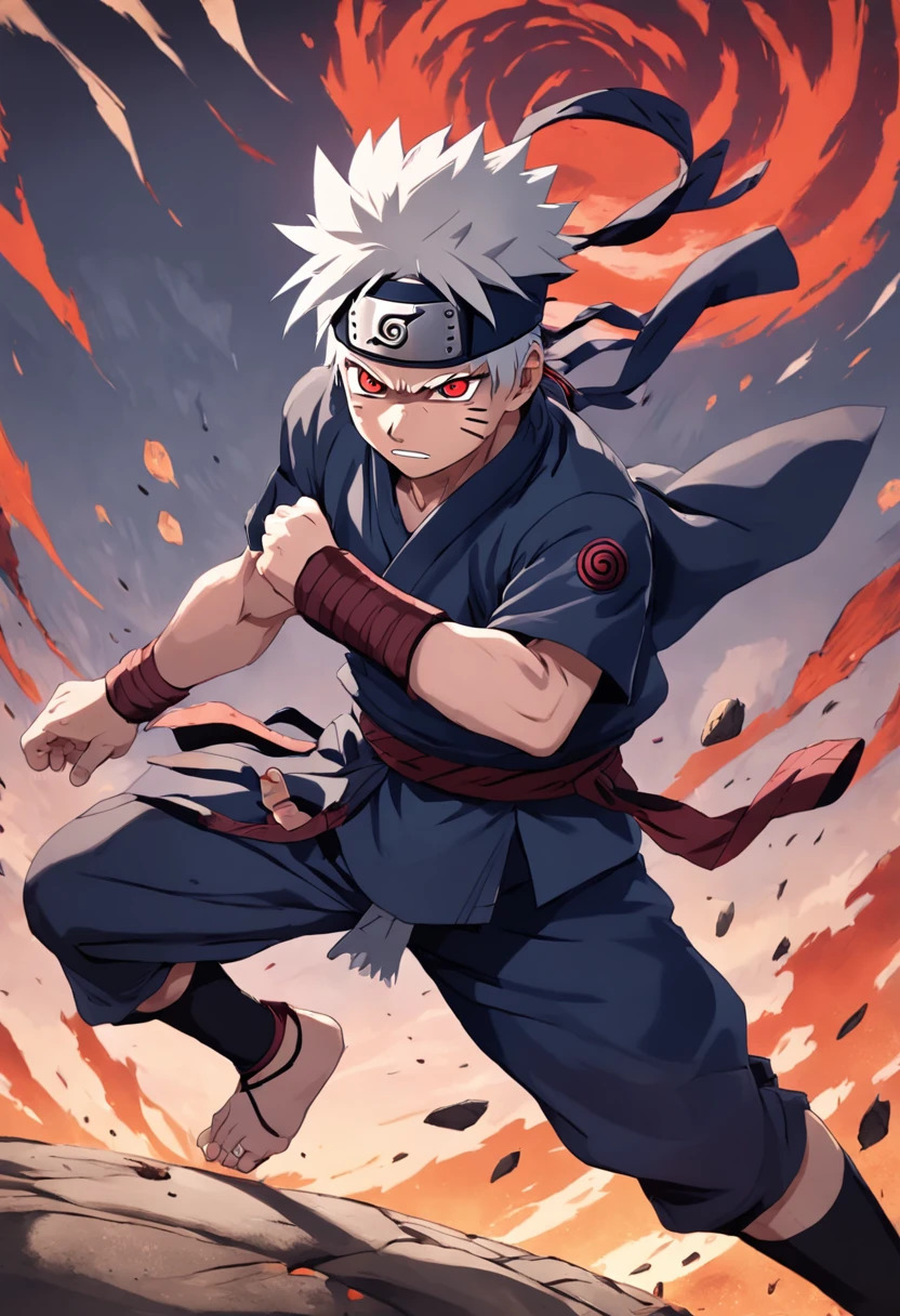 Hình nền Kakashi Hatake AI cực đẹp, Kakashi Wallpaper 4K 7