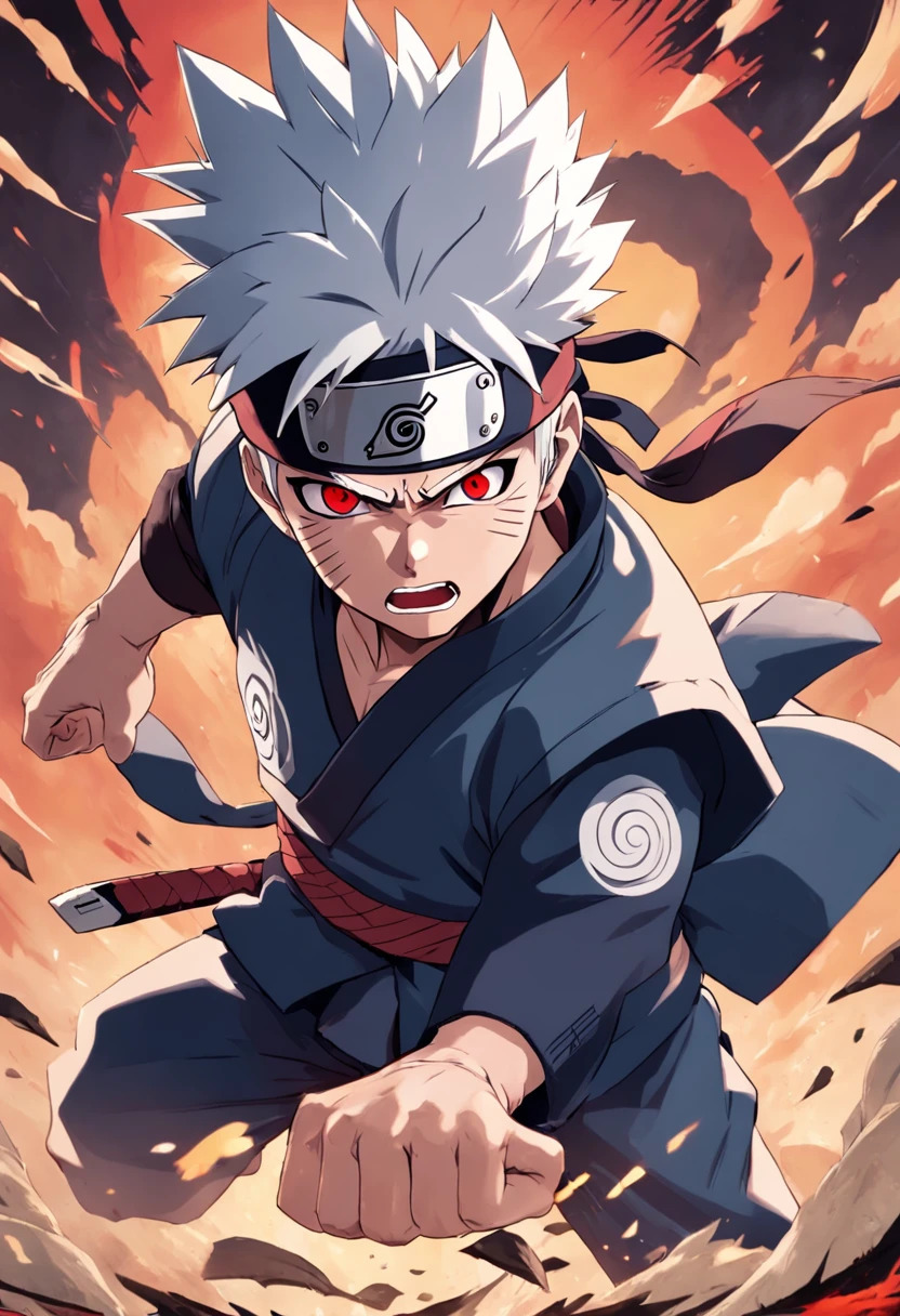 Hình nền Kakashi Hatake AI cực đẹp, Kakashi Wallpaper 4K 6