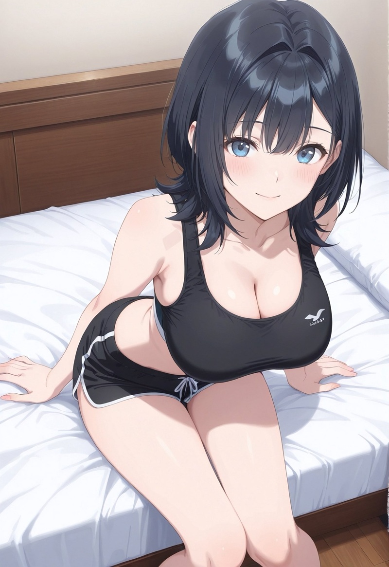 Ảnh Anime bikini, nhân vật hentai trong tư thế khiêu dâm mạnh mẽ