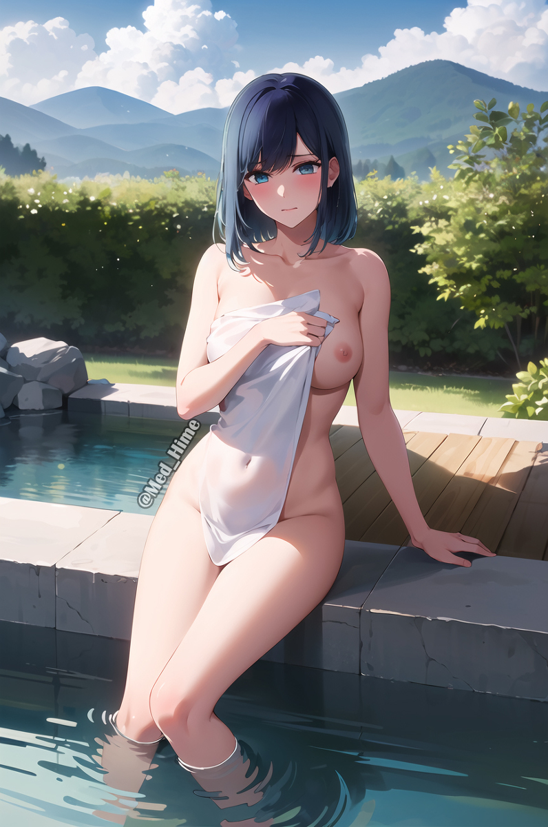 Hình ảnh nữ anime nude có body múp rụp khiêu gợi 9