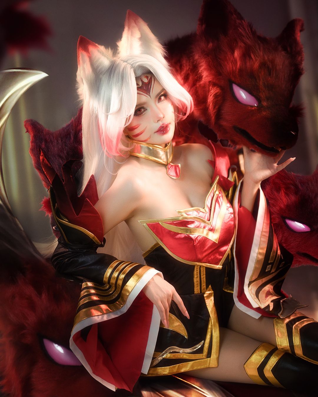 Mai Dora cosplay Ahri cực đẹp hút hồn