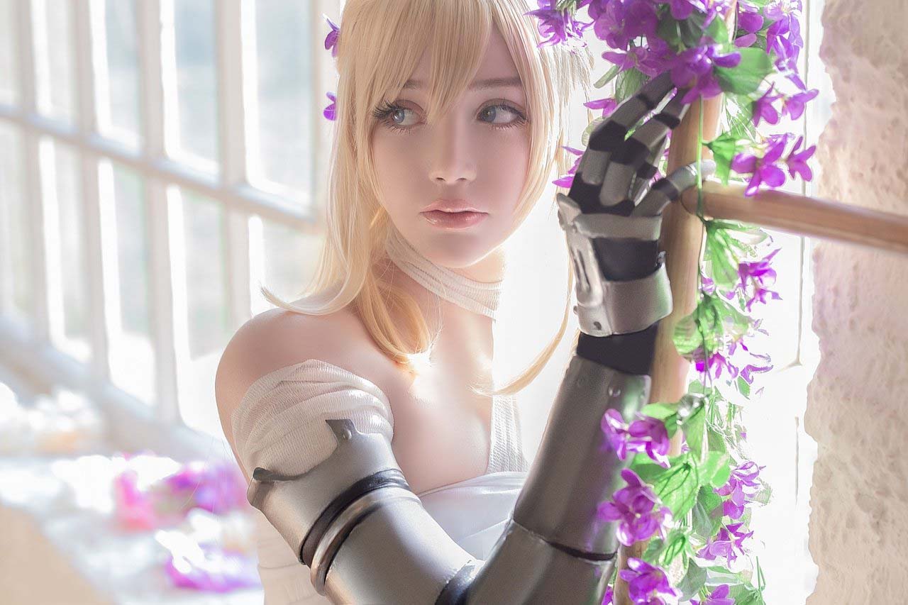 cosplay violet evergarden iris