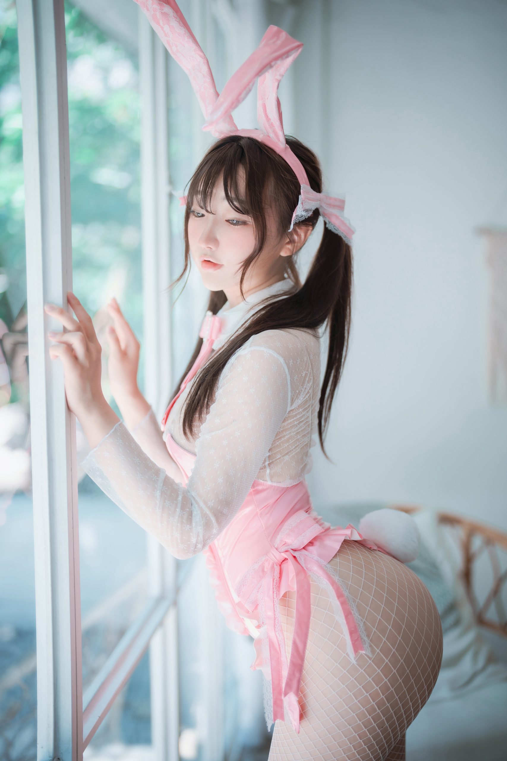 Gái xinh Cosplay Bunny girl JAV dâm đãng 2