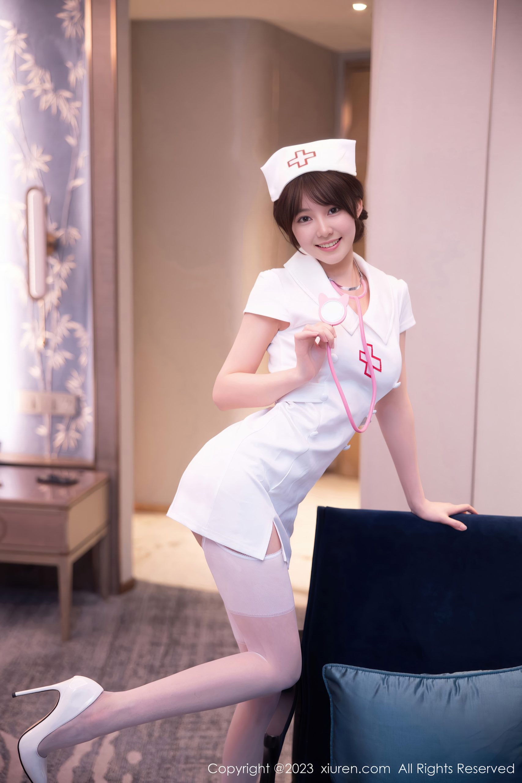 Ảnh gái xinh Cosplay y tá sexy cực đã mắt