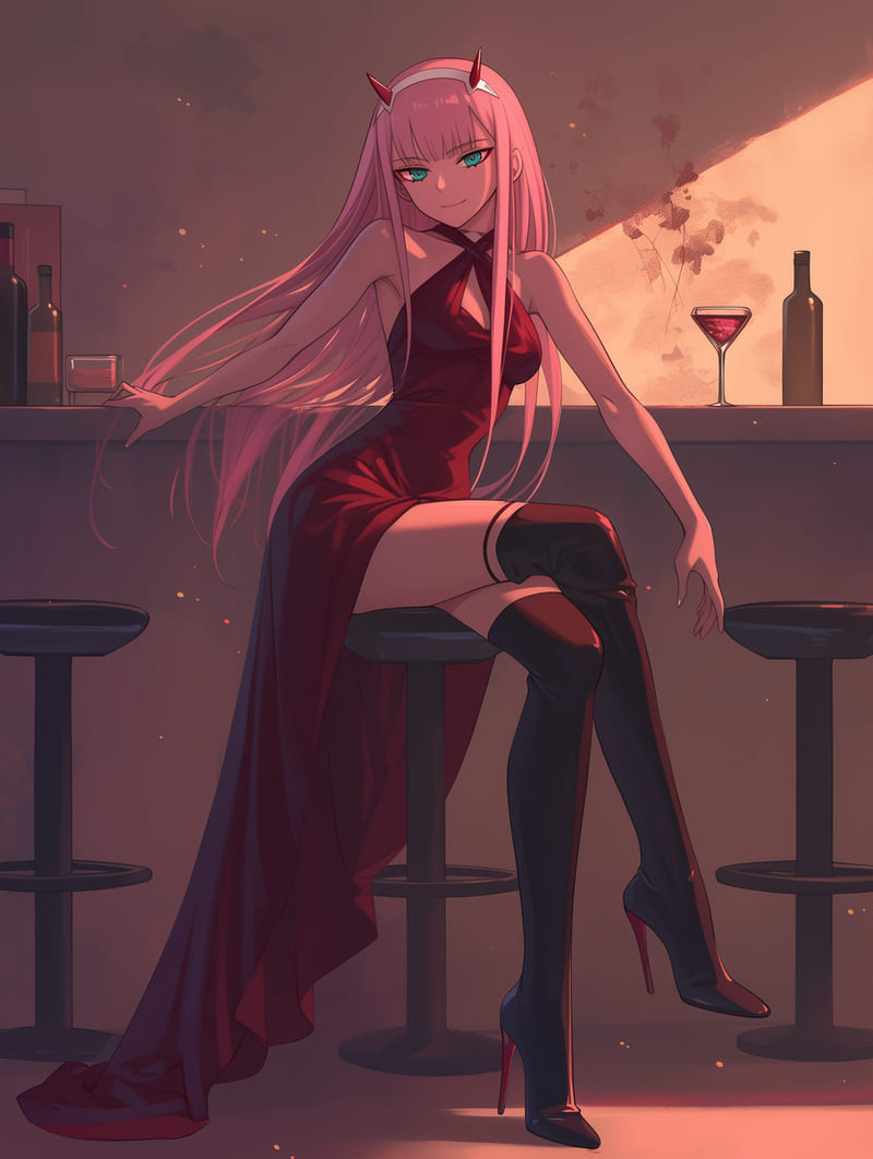 Ảnh Zero Two Wallpaper ngầu đẹp nhất 2