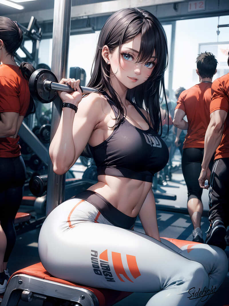 anime gym girl hentai 4