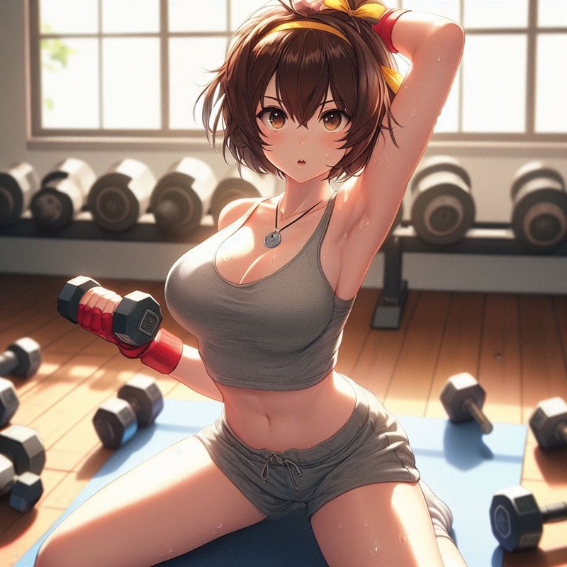 anime gym girl hentai 3