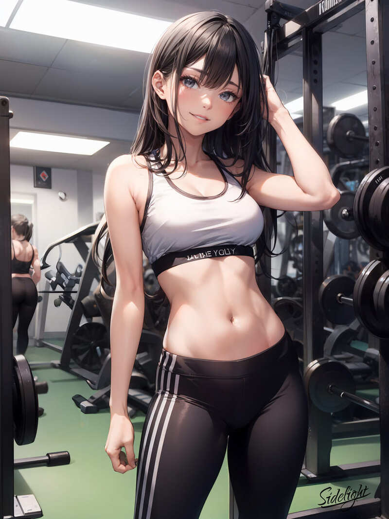 anime gym girl hentai