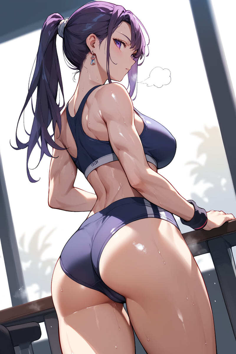 anime gym girl

