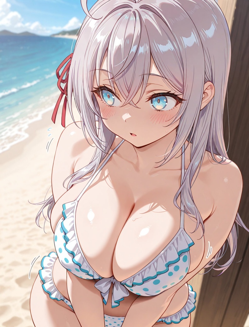Sexy Anime girl bikini