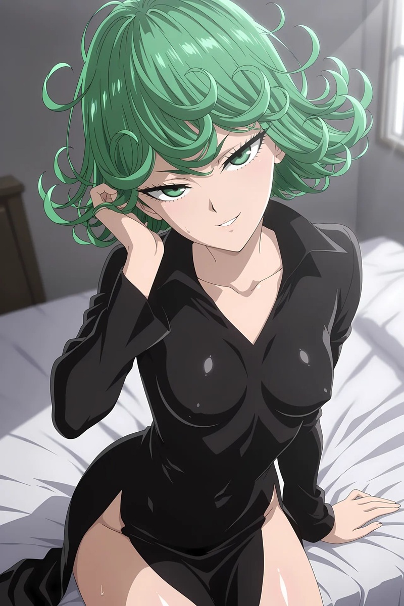 Tatsumaki mặc đồ bó sát quyến rũ