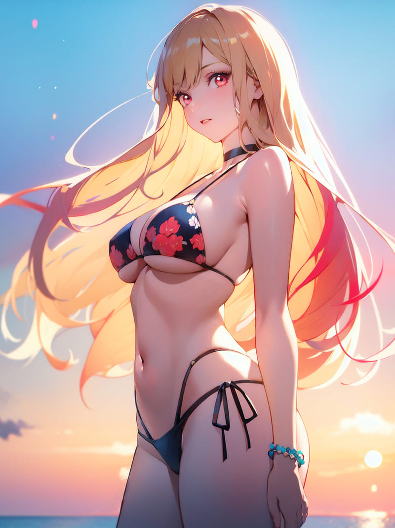 gái anime mặc bikini 4