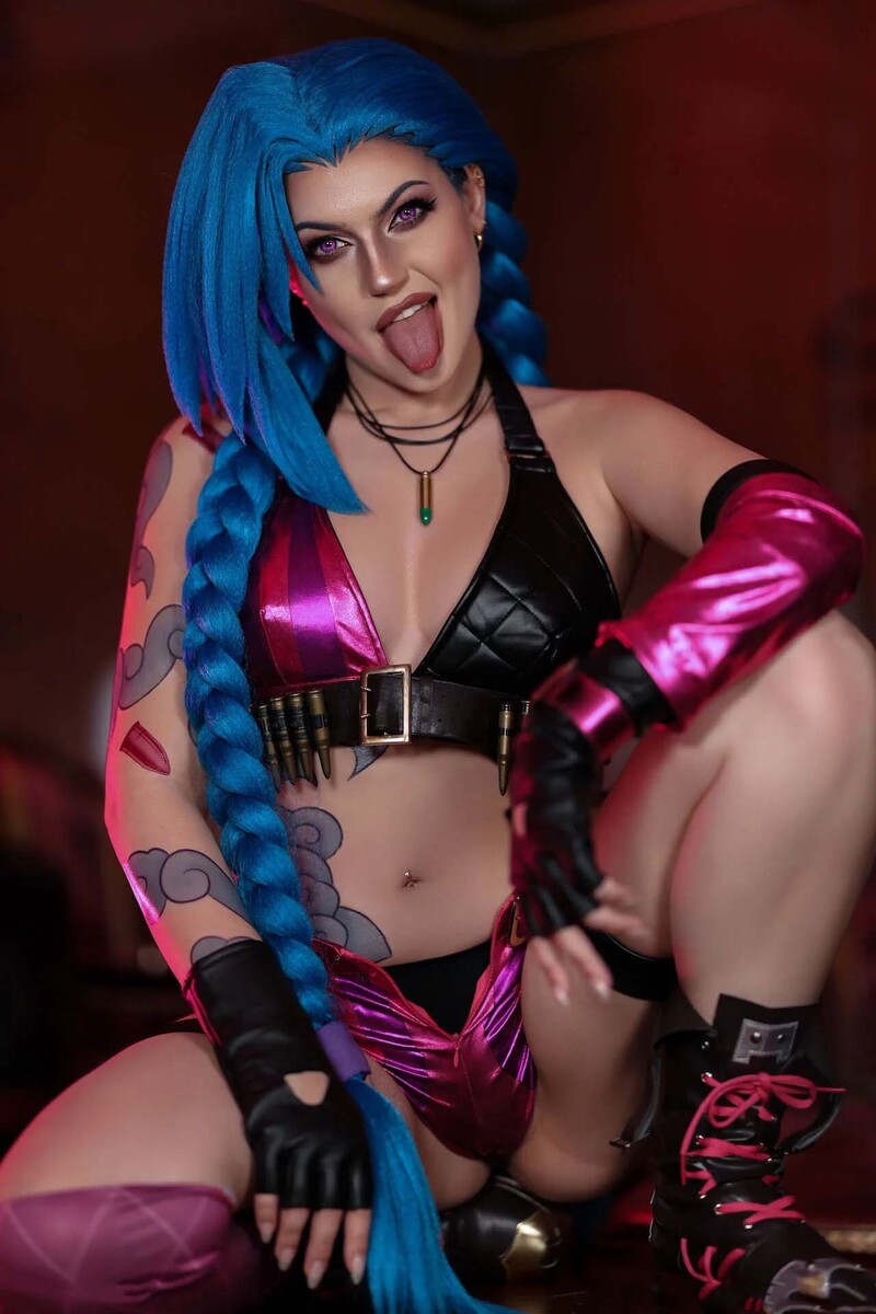 cosplay jinx tốc chiến 9