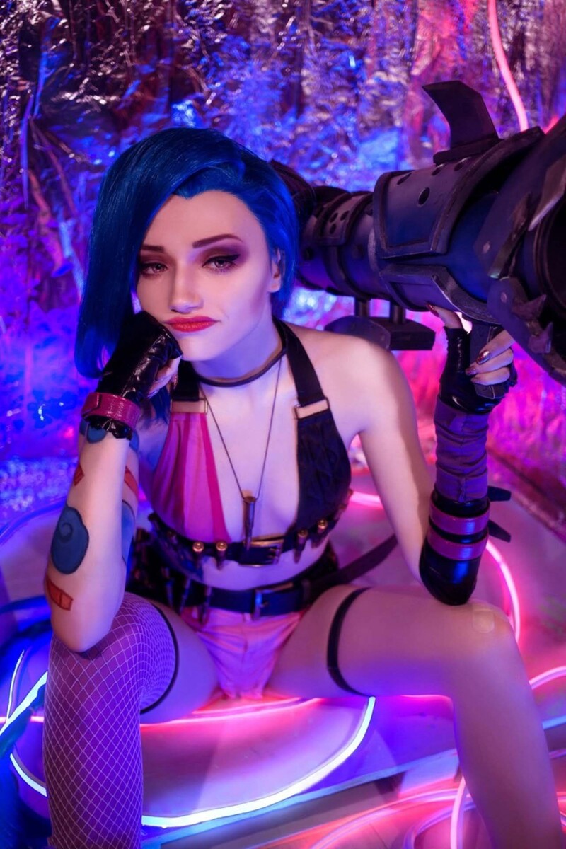 cosplay jinx tốc chiến 4