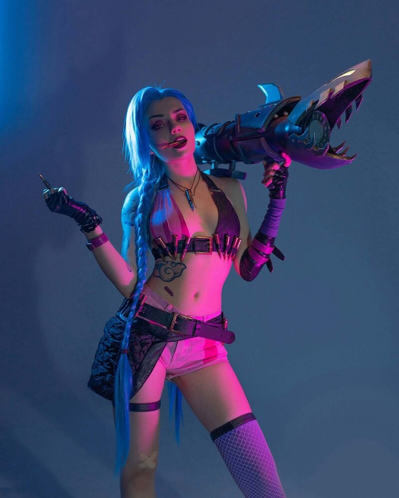 cosplay jinx tốc chiến 6