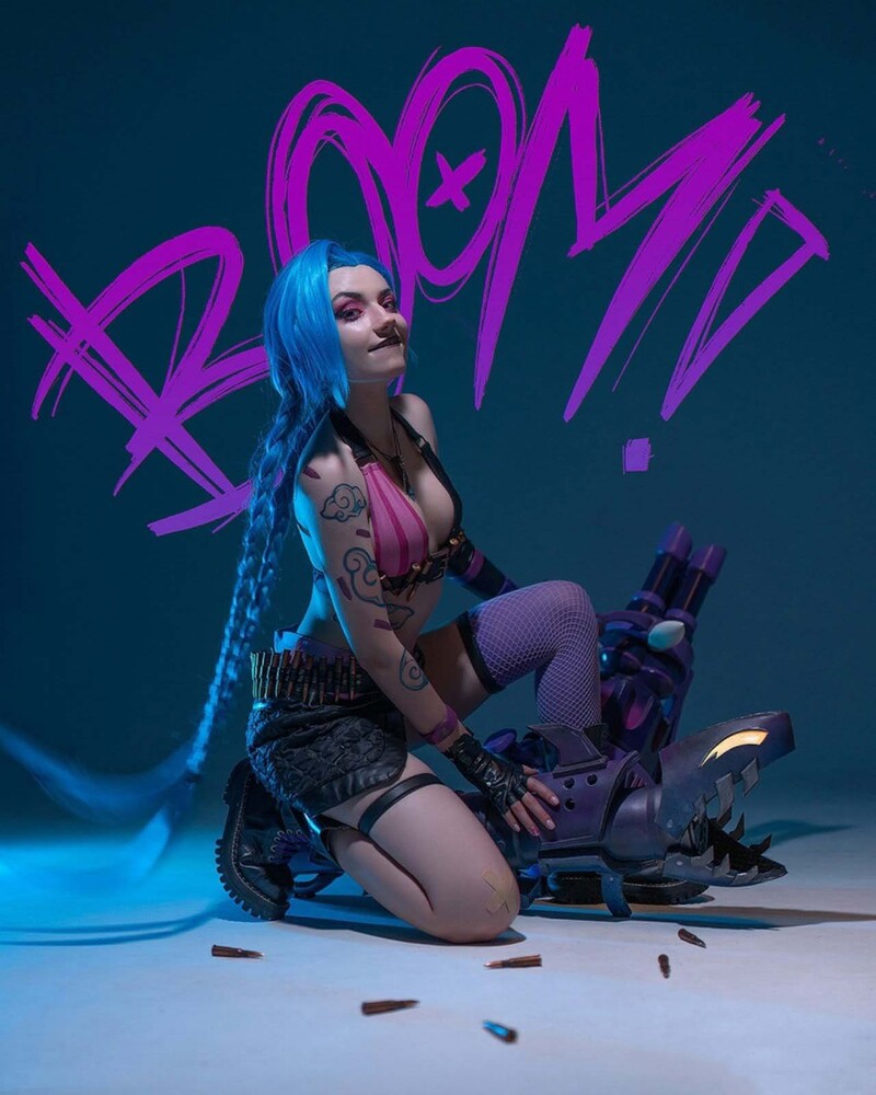 cosplay jinx tốc chiến 5