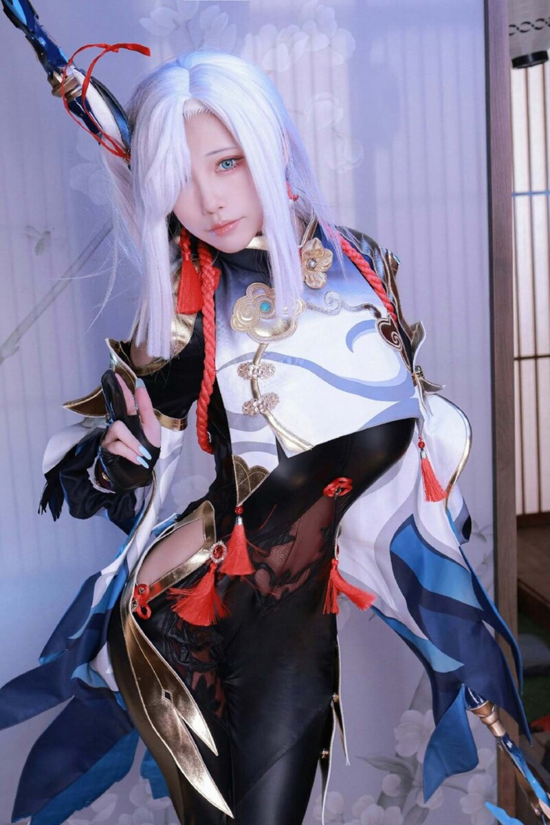 gái xinh cosplay Shenhe 5