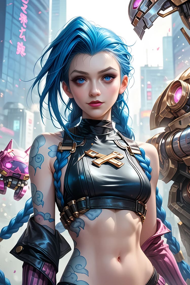 hình nền jinx 4k 3